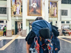 Bangkok Hua Lamphong station - Backpacking in Thailand