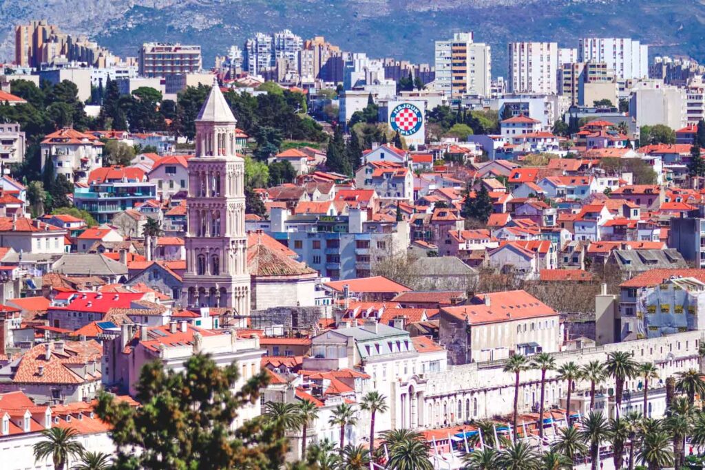 Best views of Split Croatia - Workation in Europe