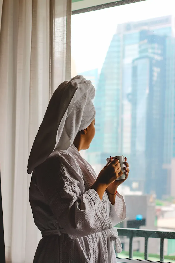 Early morning view at Courtyard by Marriott