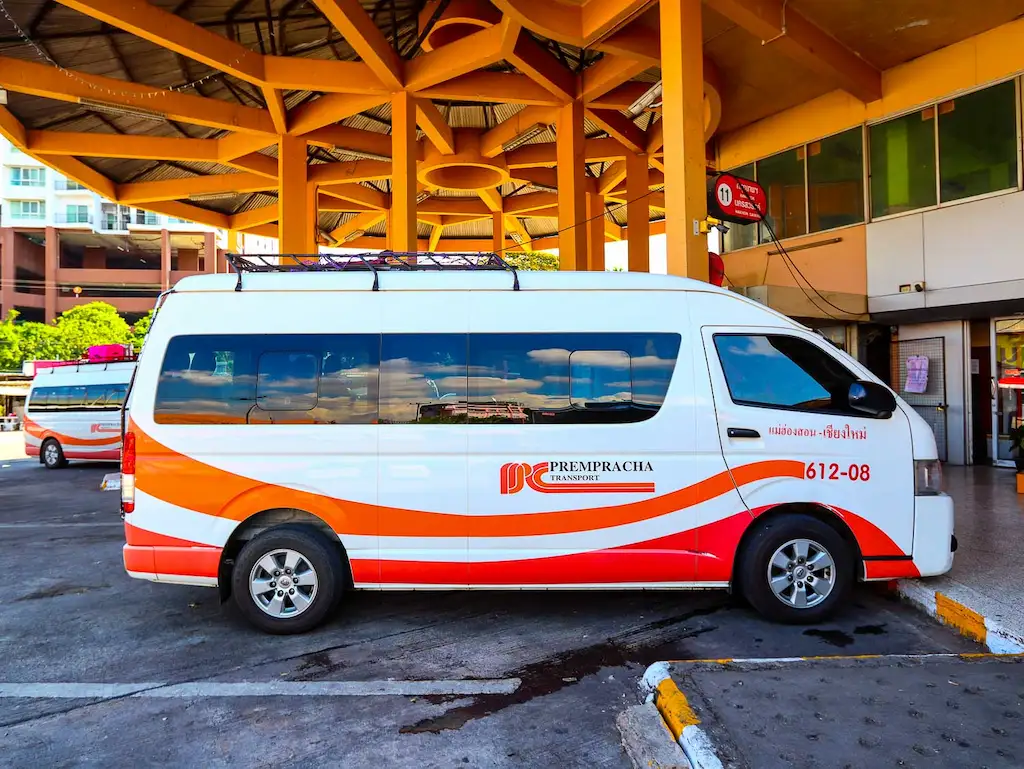 How to get to Chiang Mai to Pai How to get to Chiang Mai to Pai | Prempracha Vans at Chiang Mai Arcade 3 Bus Terminal