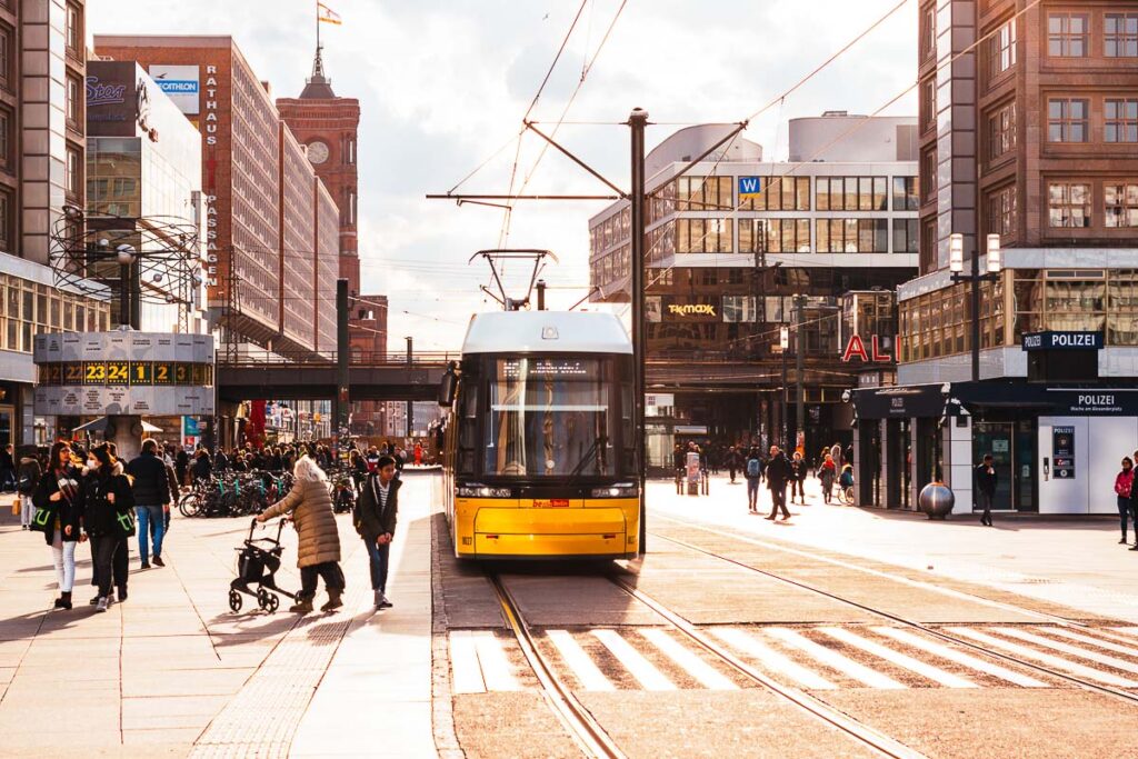Berlin city centre in winter - What to do in winter in Berlin