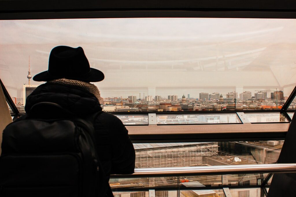 Reichstag Berlin view - Best views in Berlin in winter