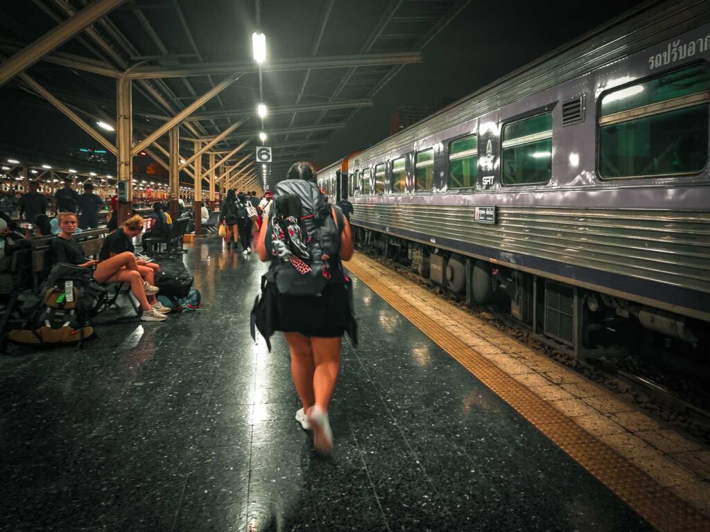 Going to take the sleeper train n.13 from Bangkok to Chiang Mai