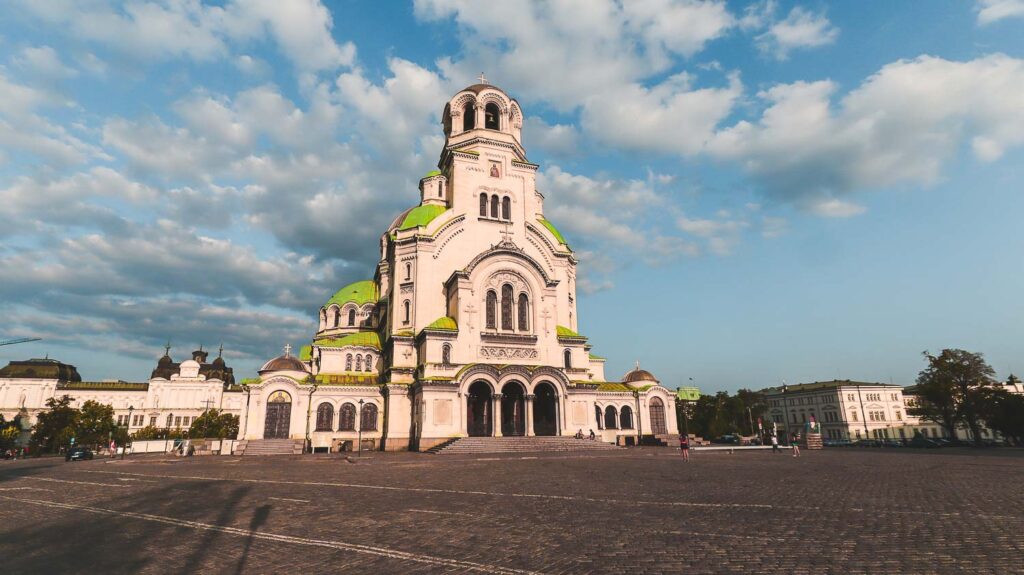 Sofia famous cathedral