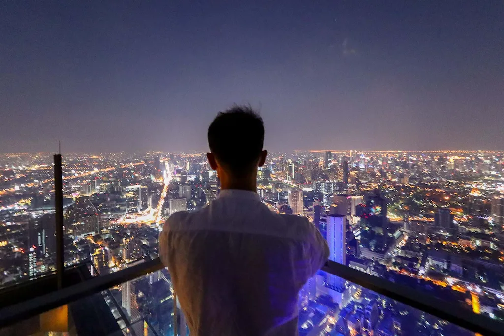 View from Bangkok tallest building