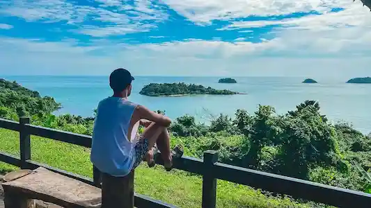 The viewpoint of a Thailand hidden Gem Koh Chang