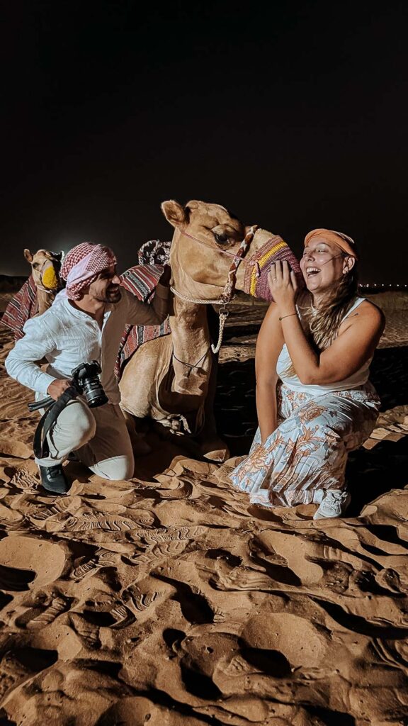 Our desert safari ended at the Beduin camp with a special encounter with a Camel Best Insatgram spots in Dubai Our desert safari ended at the Beduin camp with a special encounter with a Camel - Best Insatgram spots in Dubai