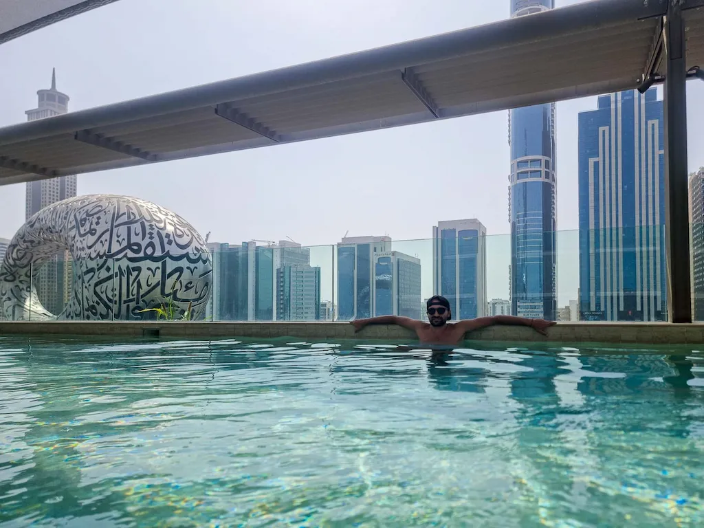Best hotel with rooftop pool in Dubai the 25hours hotel downtown