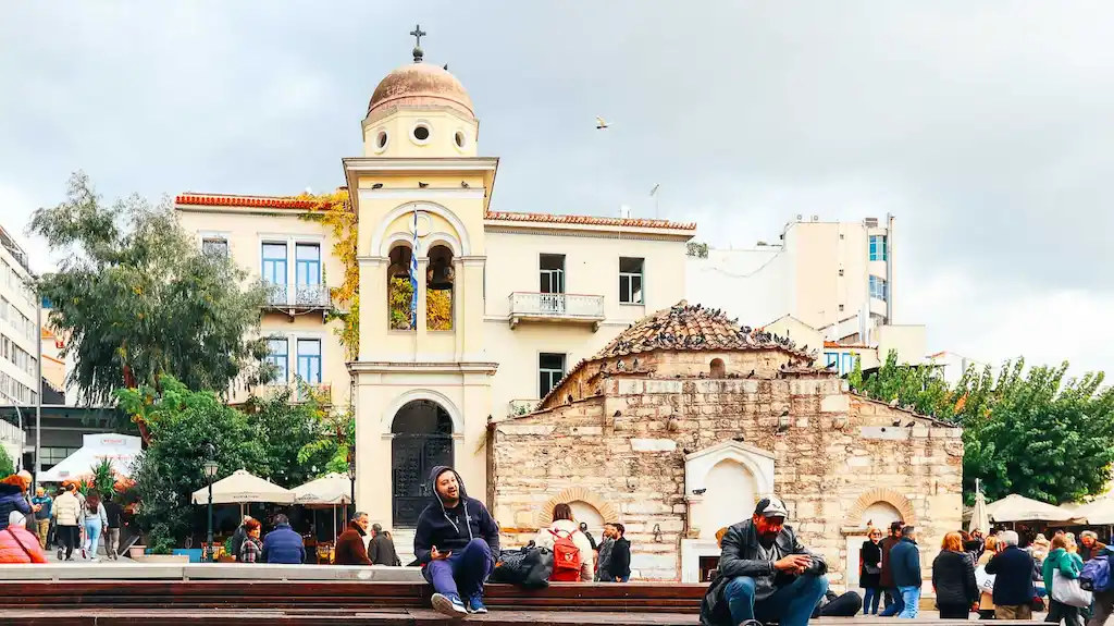Athens is lively - While spending 3 days in Athens take time to visit Monastiraki Square centrepiece of life in Athens