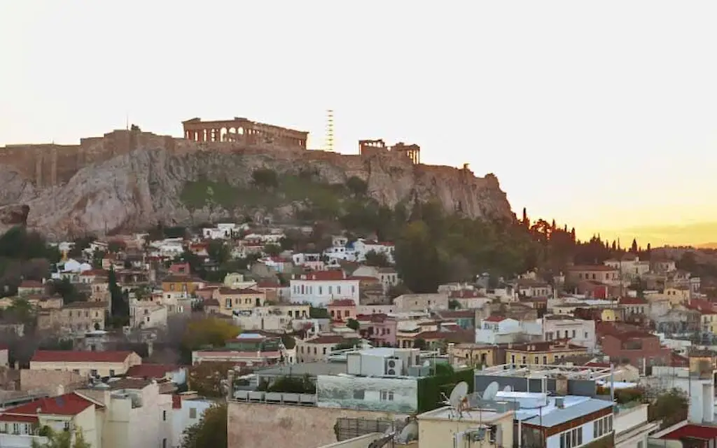 Best photo of Acropolis of Athens at sunset edited Best photo of Acropolis of Athens at sunset edited | Passport and Stamps