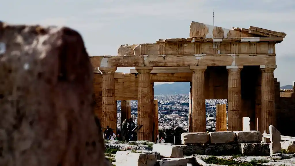 Entrance to Athens Acropolis | Passport and Stamps