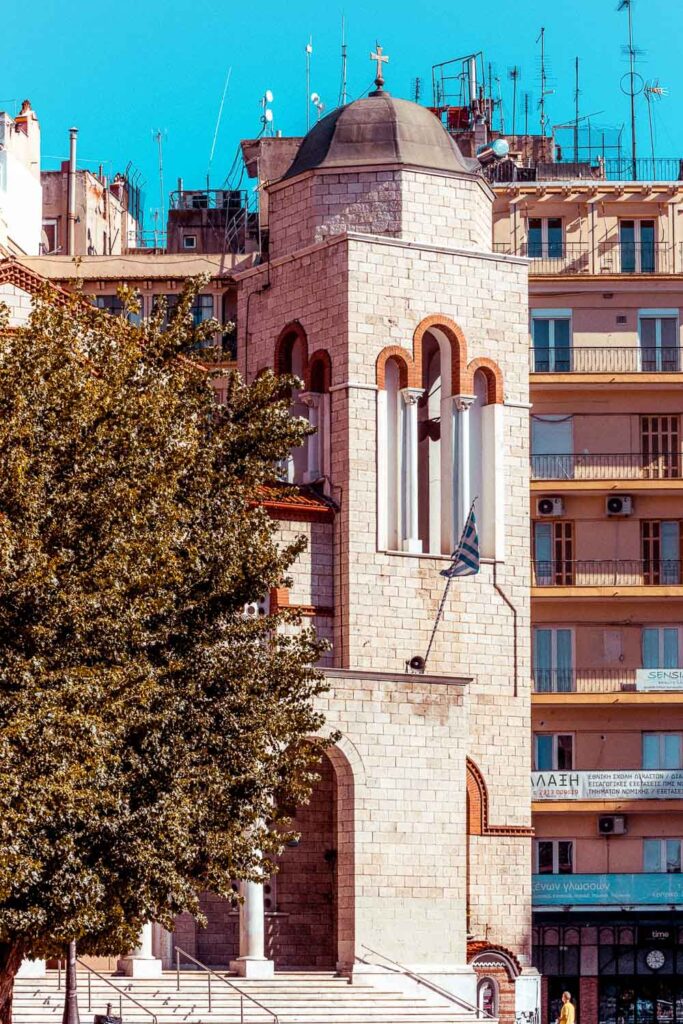 Thessaloniki architecture and churches