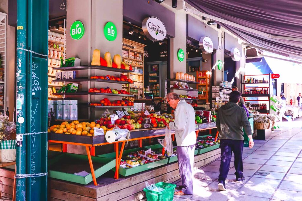 Thessaloniki food market Traditional food to try in Thessaloniki
