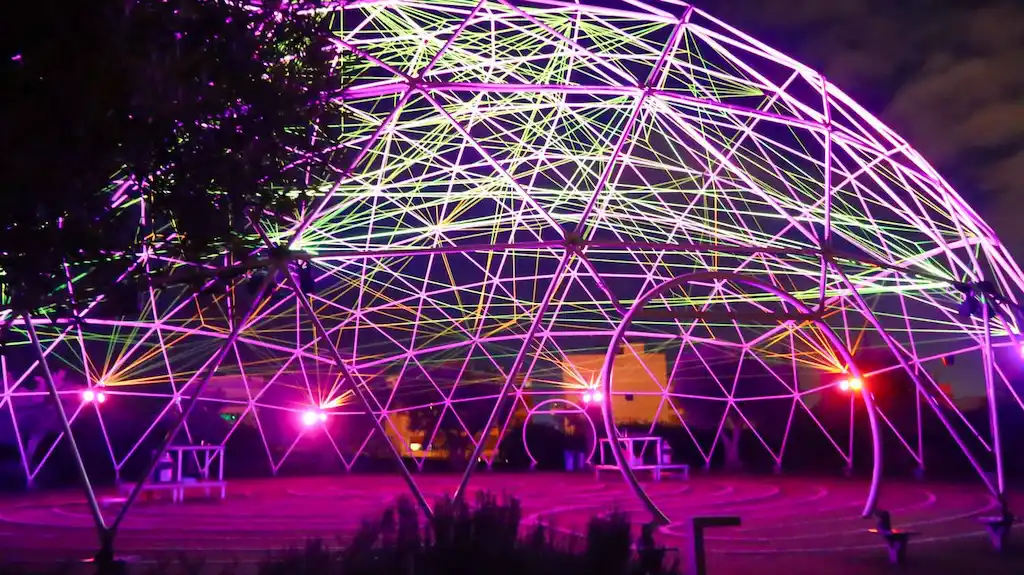 Festival of Lights at the SNFCC Centre of Athens At Christmas - Free to enter for adults and kids