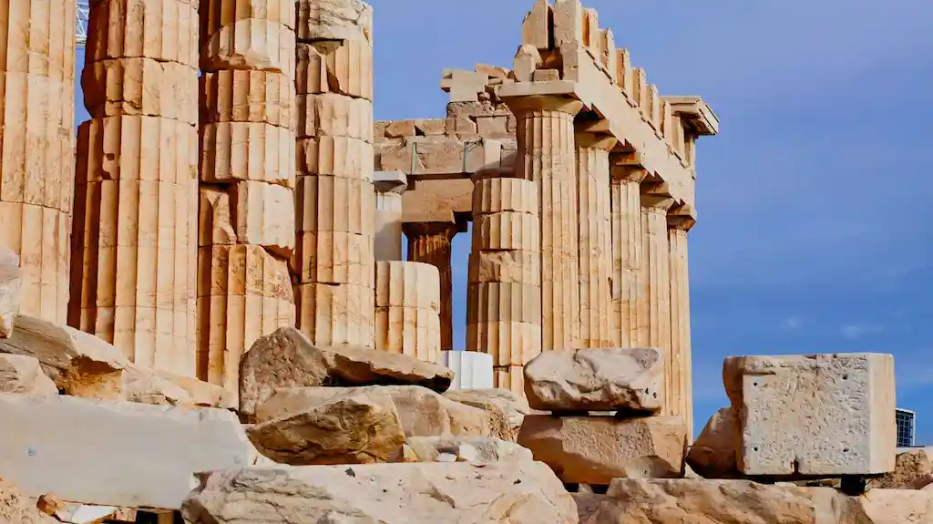 Acropolis ruins in Athens - Photos of the Parthenon in Athens