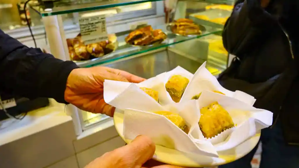 Signup for an Athens Street food to taste the traditional Greek food