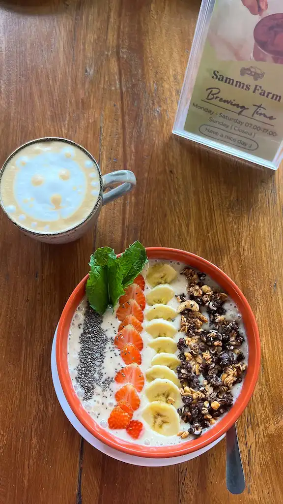 Smoothie bowl in Canggu Bali | Passport and Stamps
