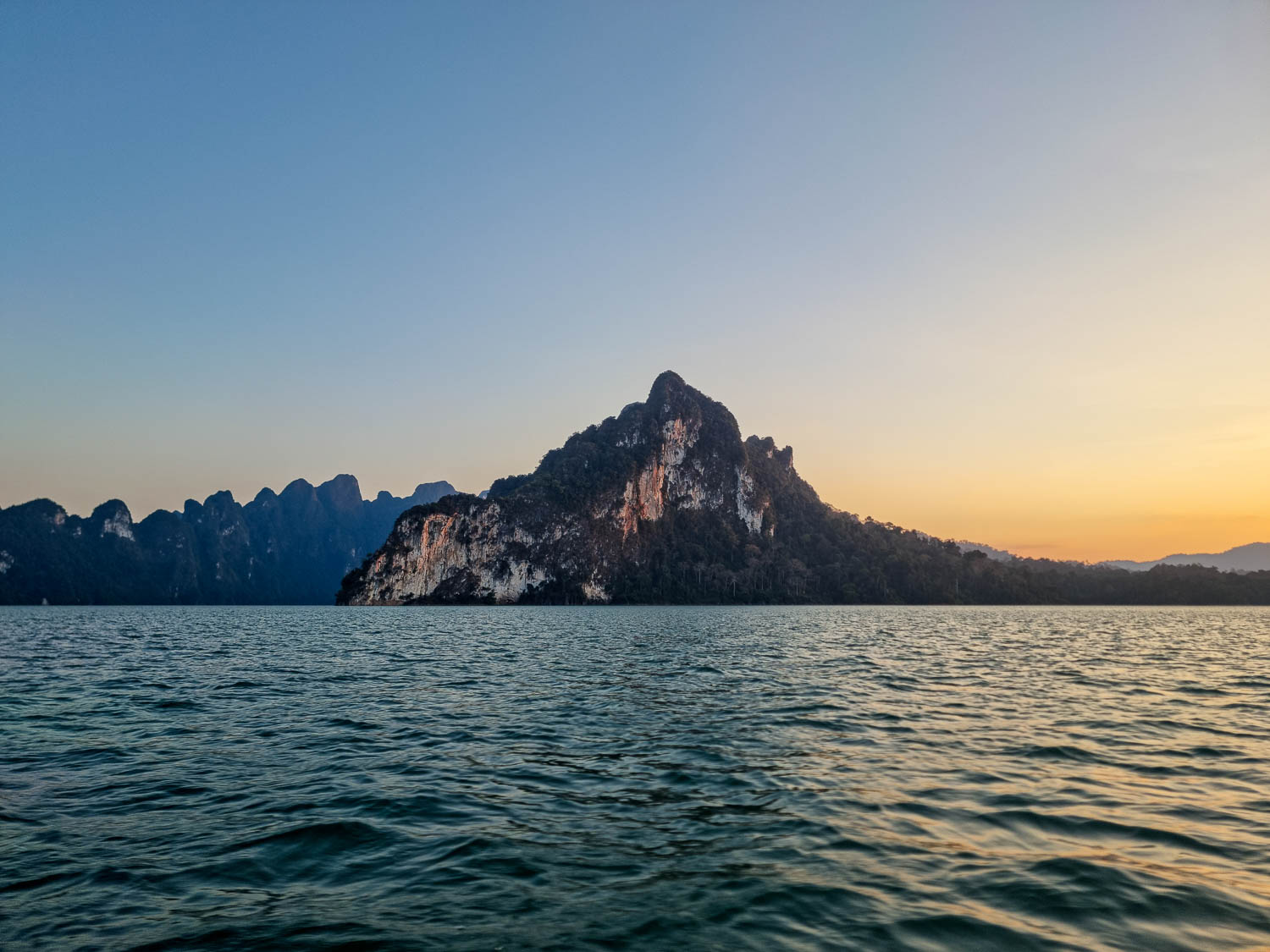 Khao Sok National Park sunset | Khao Sok itinerary
