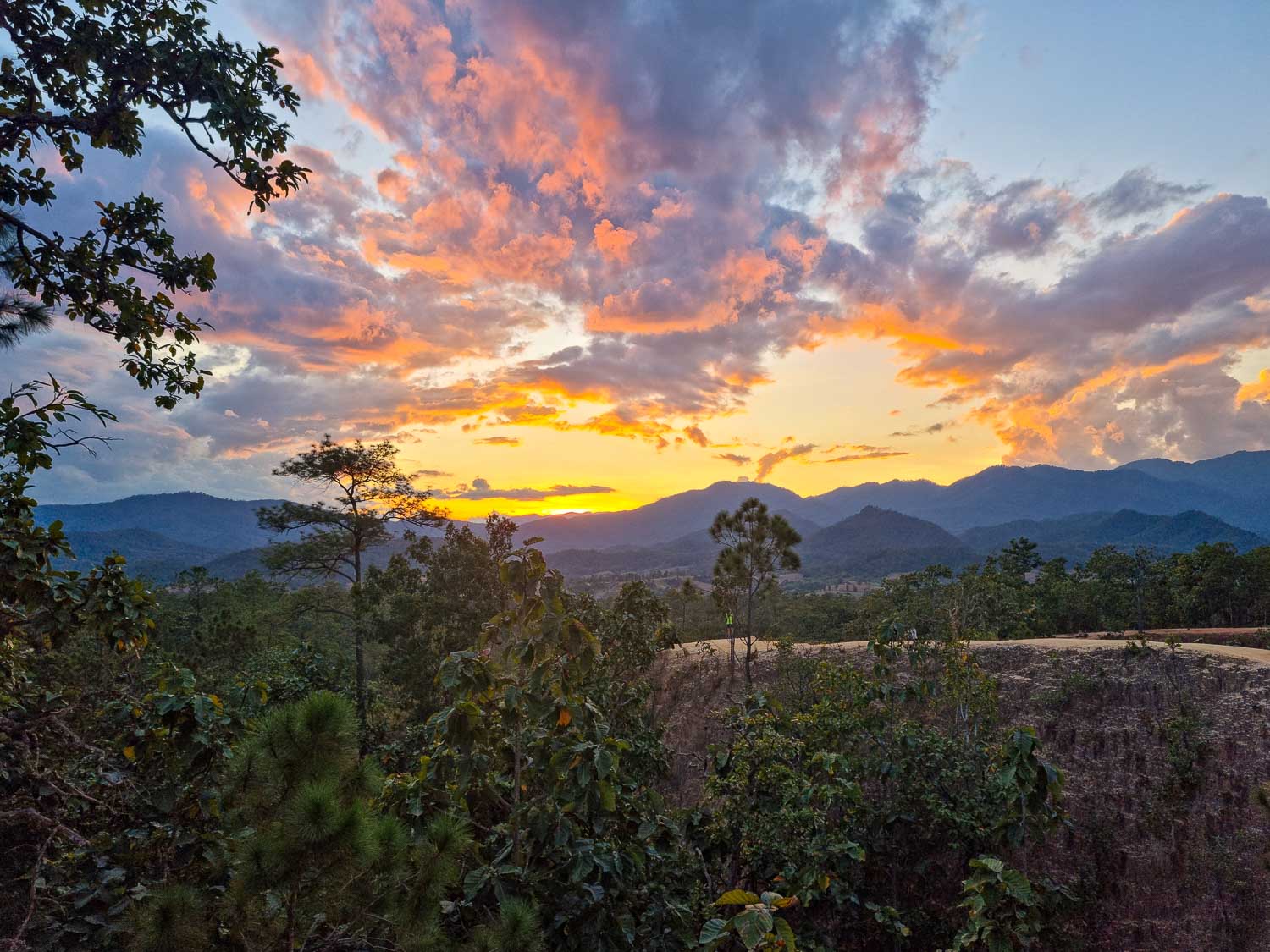 Sunset spot at Pai Canyon Sunset spot at Pai Canyon | Thailand Instagram spots