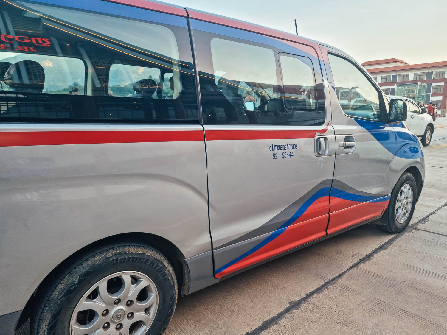 Private Van transportation in Laos