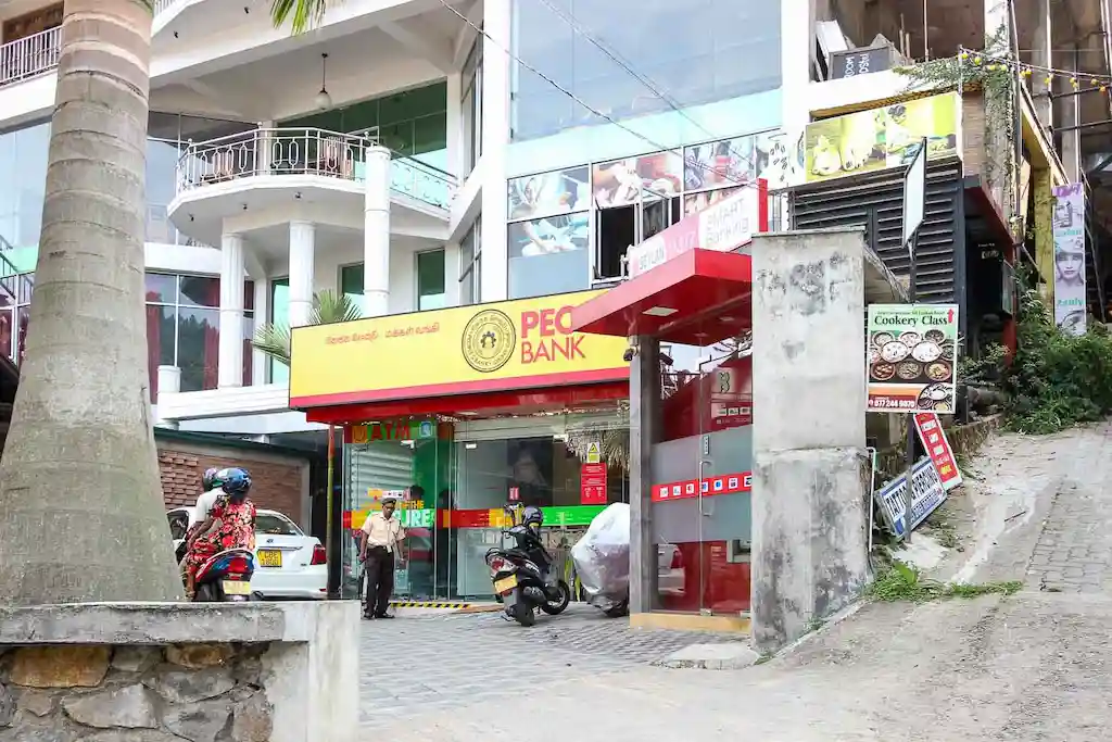 A secure bank in Sri Lanka ATM