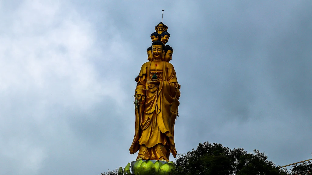 Buddhist Statue in Vietnam especially in Sapa