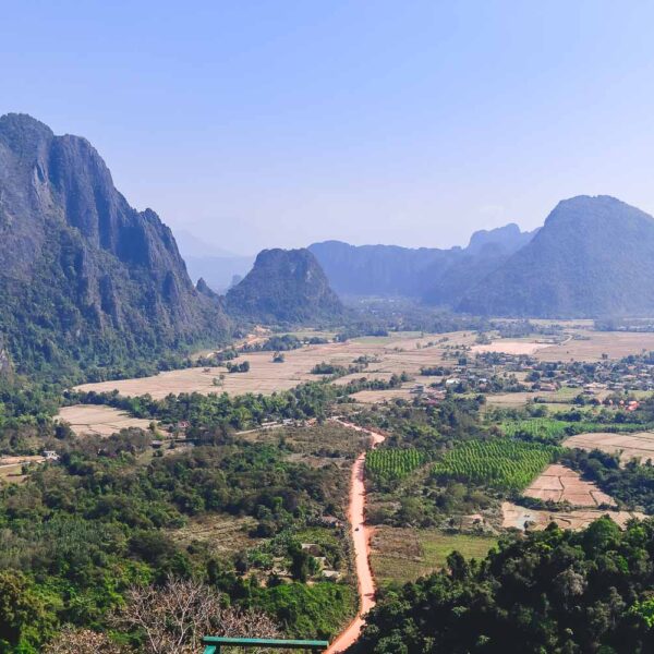Nam Xay viewpoint in Vang Vieng