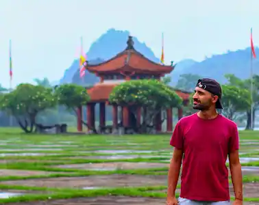 The ancient citadel of Ninh Binh a magical place through the mountains and midst