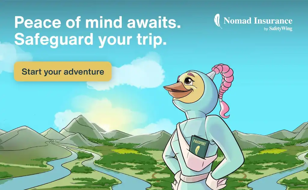 Peace of mind awaits Safety Wing Banner