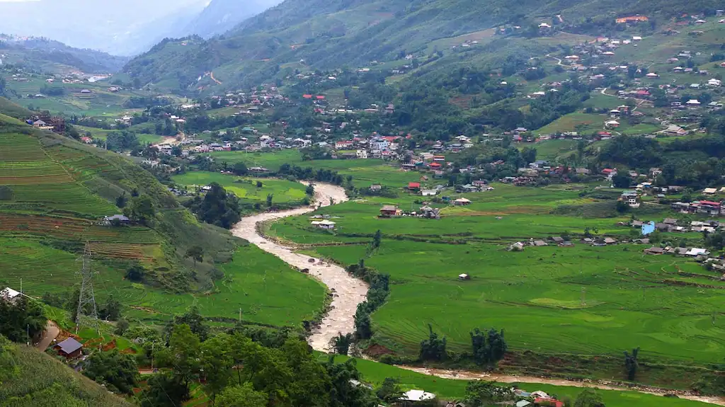 The river that pass by Sapa a little town in the north of Vietnam - Why visit Vietnam