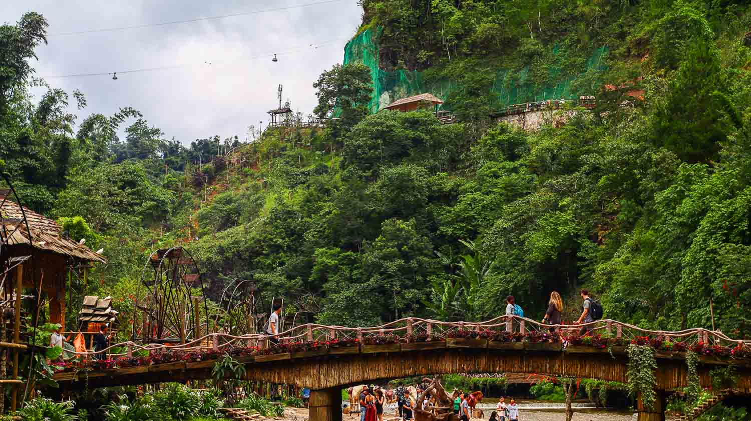 Bamboo bridge in Cat Cat village Bamboo bridge in Cat Cat village | Passport and Stamps