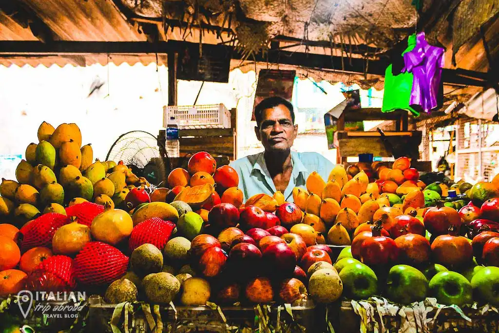 Jaffna market is so colourful and vibby that we had the blast walking around
