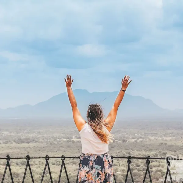 The view of Sigiriya the most amazing UNESCO world heritage site in Sri Lanka