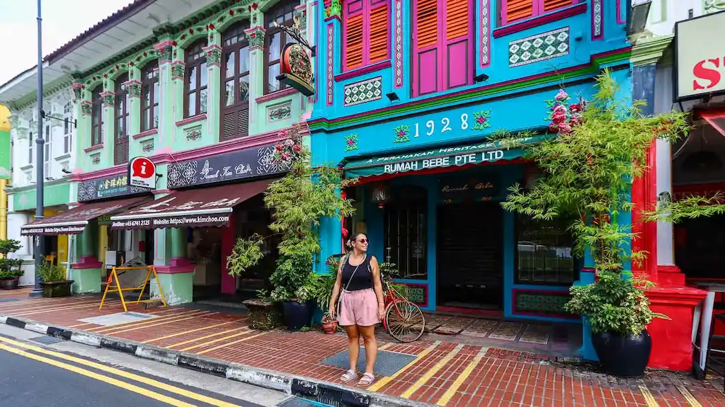 Colorful cafe in Singapore | Most instagrammable cafes in Singapore