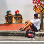 Street art in Mohamed Ali Lane | Passport and Stamps