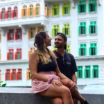 Toti and Ale visiting the Old Police Station | Passport and Stamps
