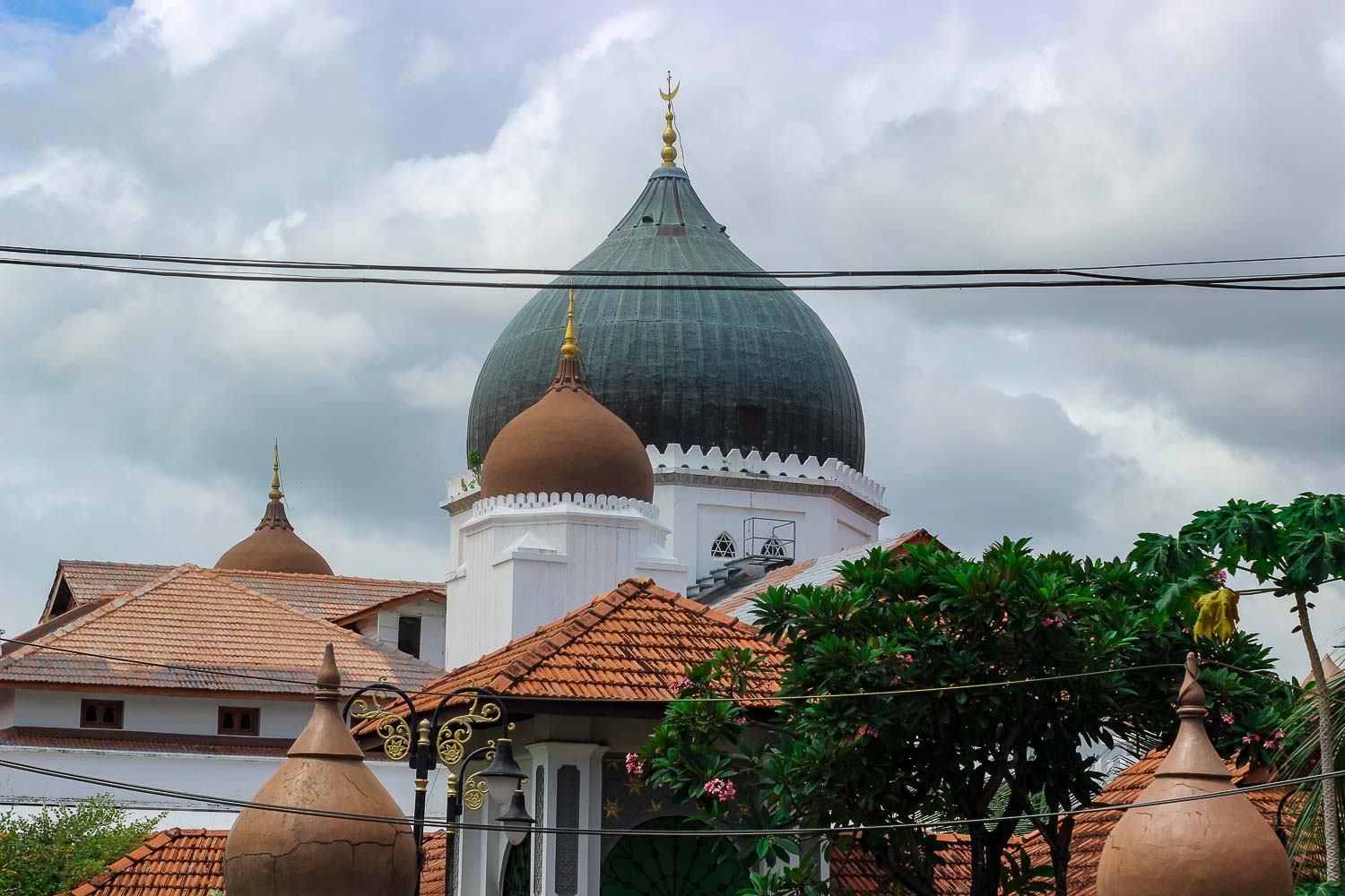Beautiful mosque in Georgetown old town Beautiful mosque in Georgetown old town