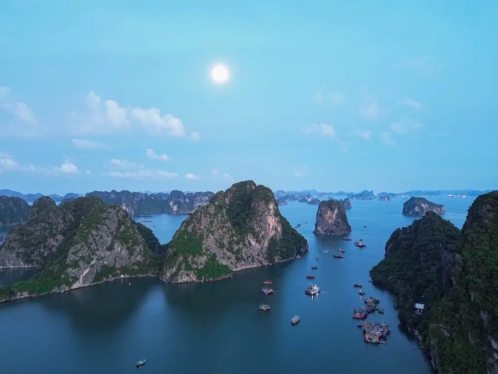 Halong Bay view from the drone | Reasons why visit Vietnam