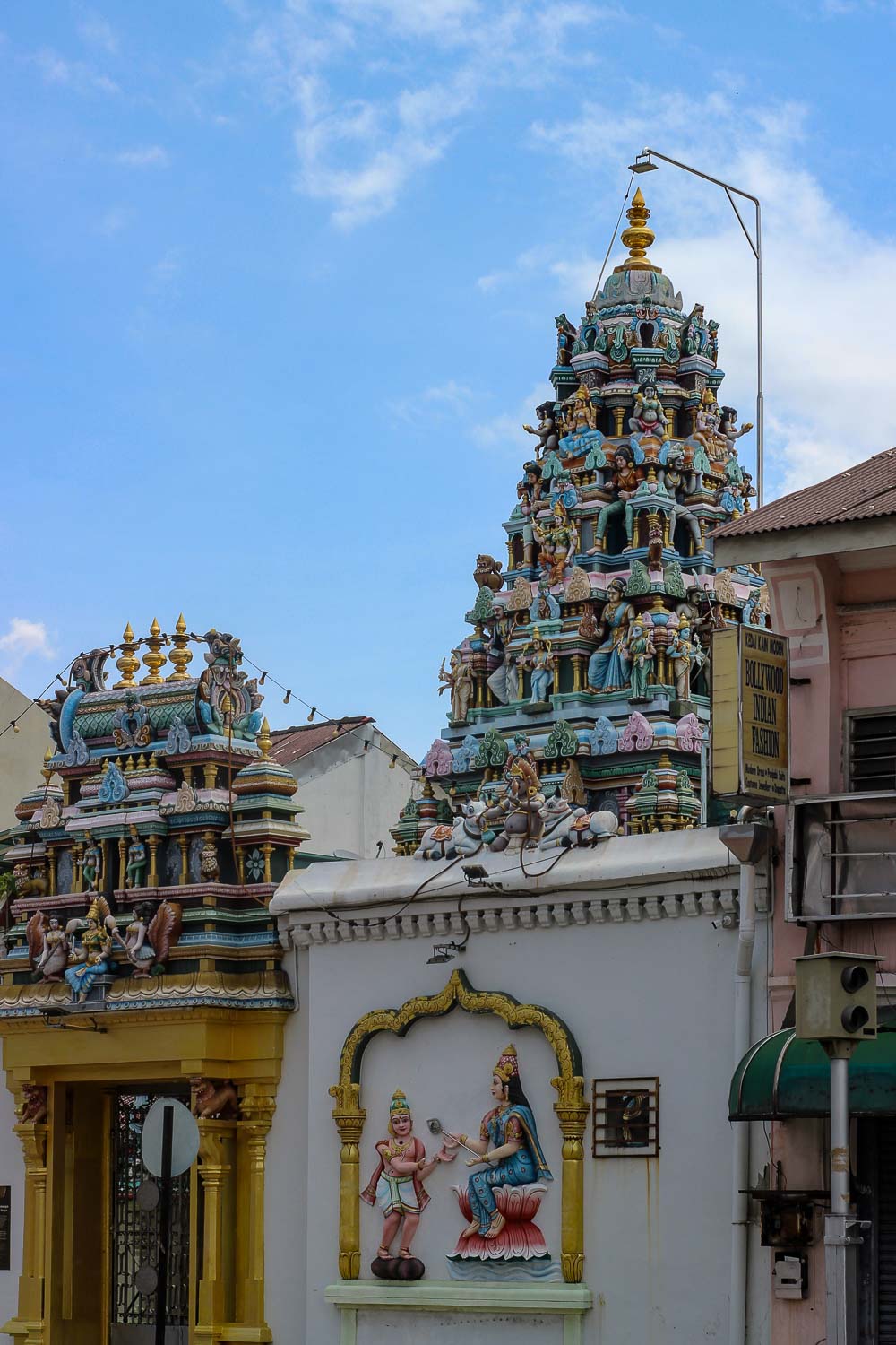 Hindu temple in Penang Old town Hindu temple in Penang Old town