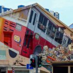 train murals in Little India Singapore | Passport and Stamps