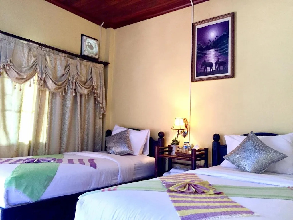 BKC Villa, one of the best guesthouses in Pak Beng, right by the pier