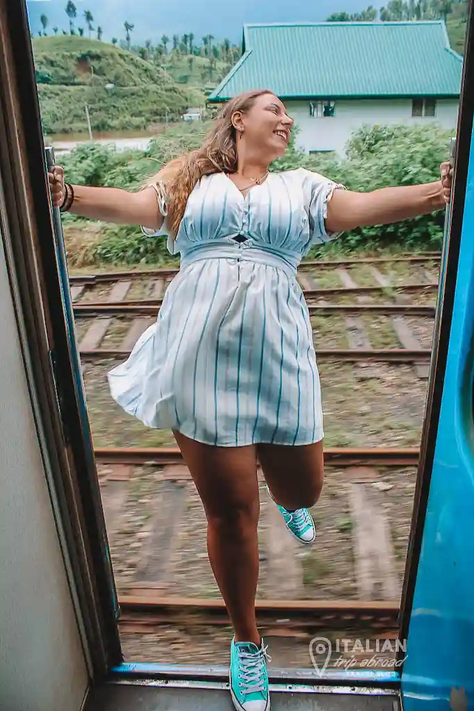 Photo inspiration of Sri Lanka Taking the famous blue train in Sri Lanka - From Kandy to Ella train ride