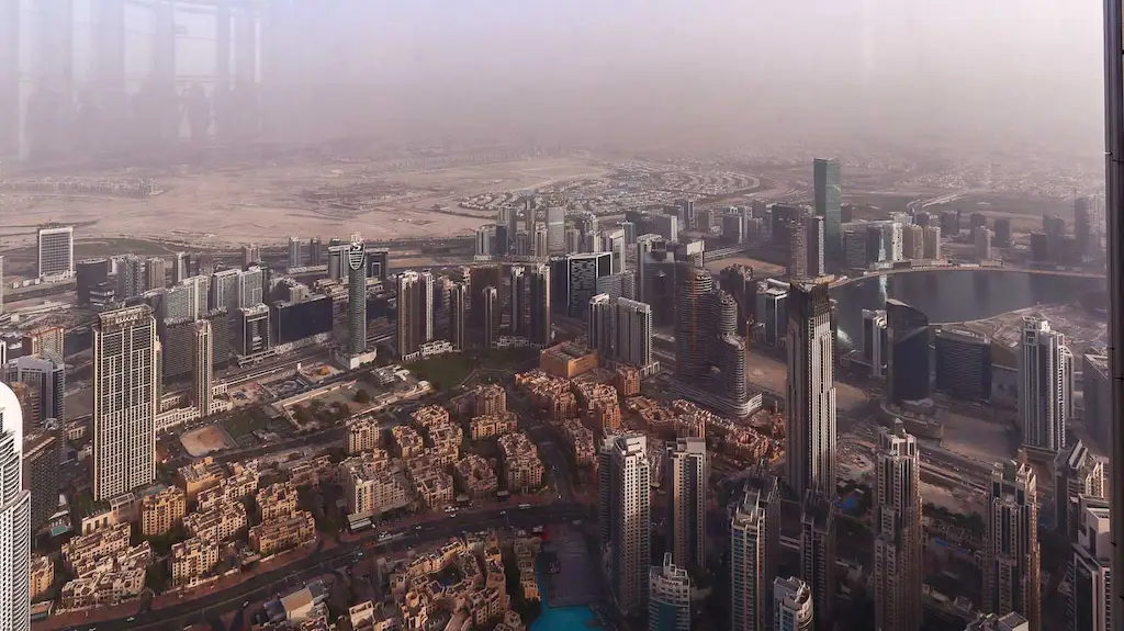 The view from Burj Khalifa | Burj Khalifa review