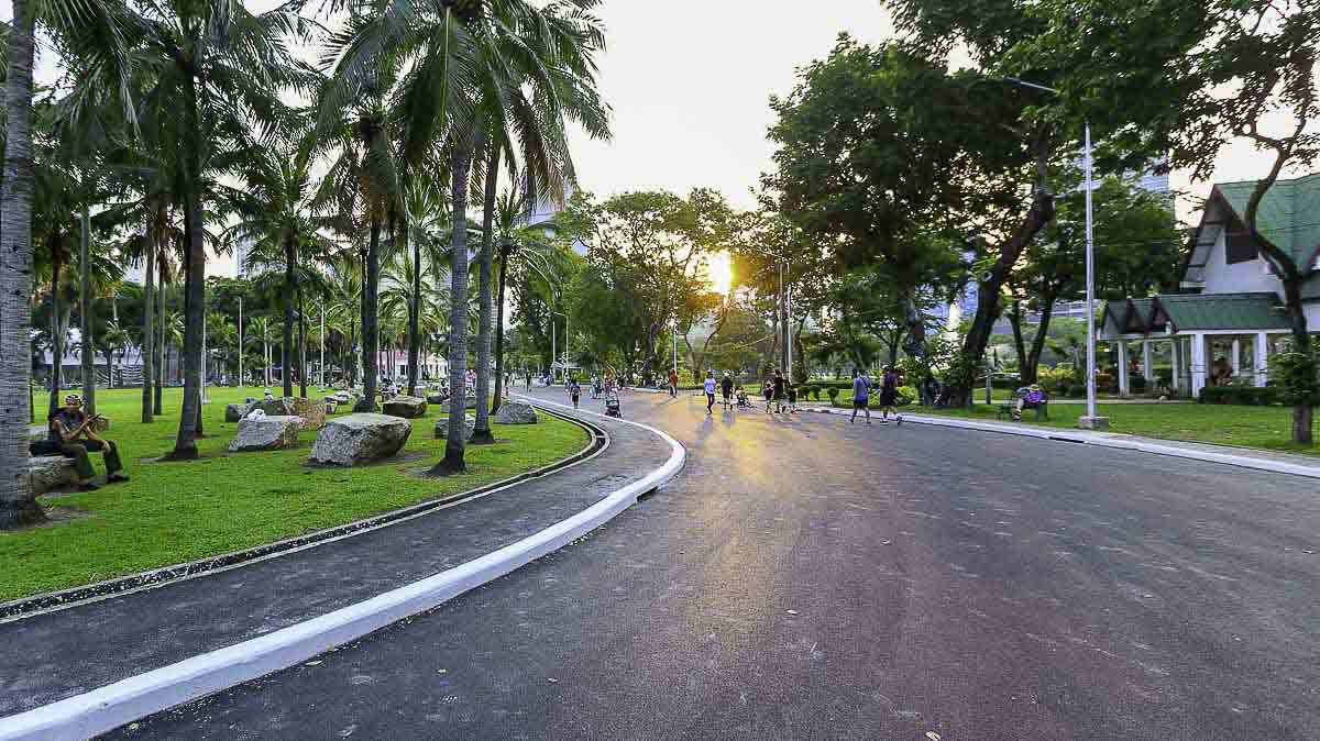 Beautiful Lumphini Park Bangkok