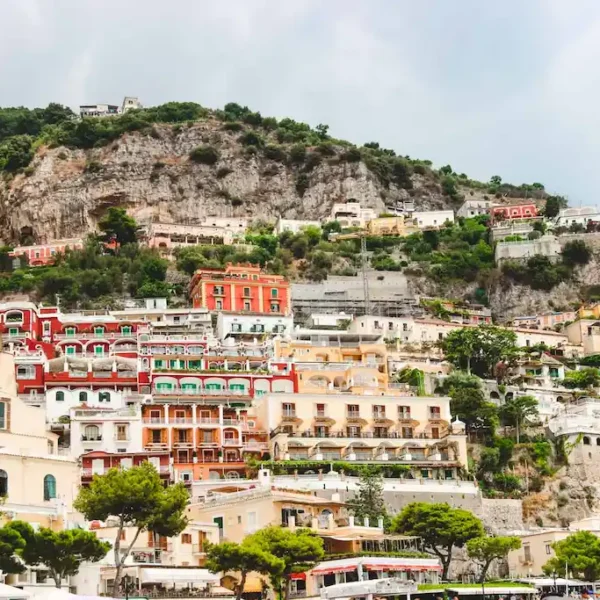 Colorful houses in Positano