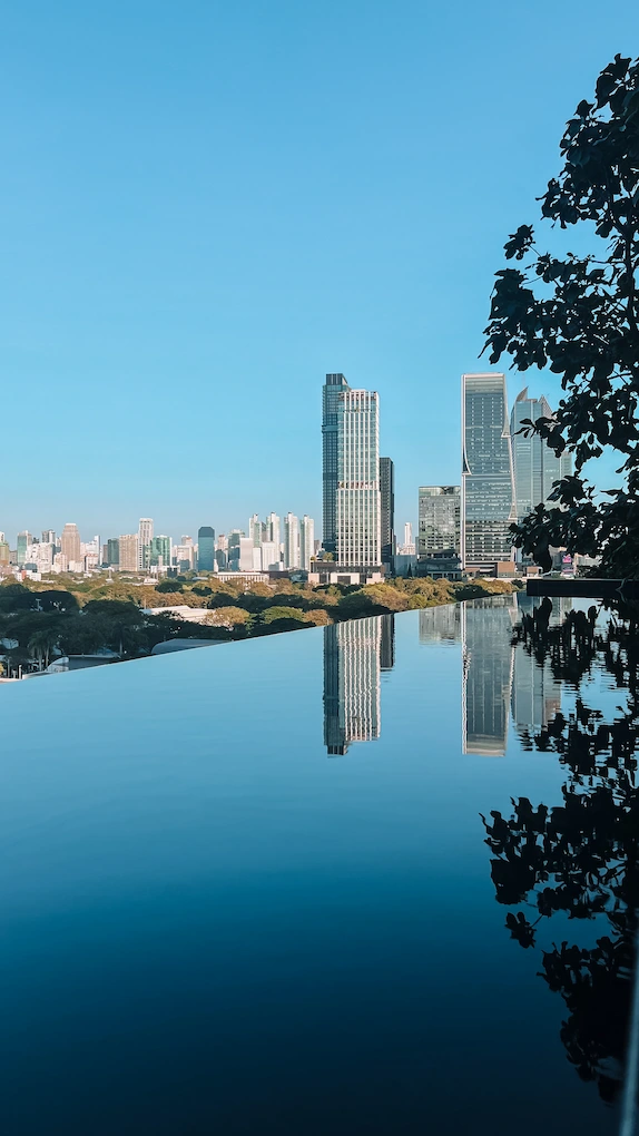 Dusit Central Park mall garden near Lumphini Park