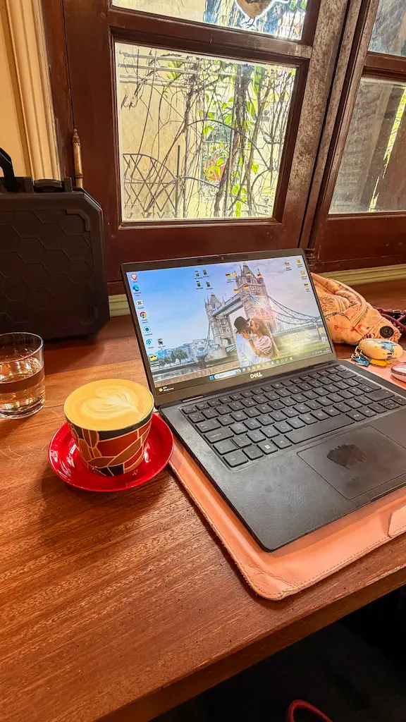 Coffee and coworking from Old fine street coffee Hanoi - Best cafes in Hanoi Vietnam