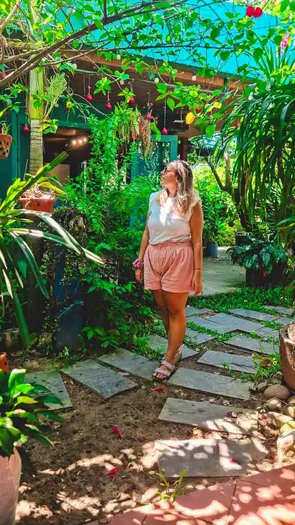 On our way From Da Nang to Hoi An we found this cute cafe with tropical vibes