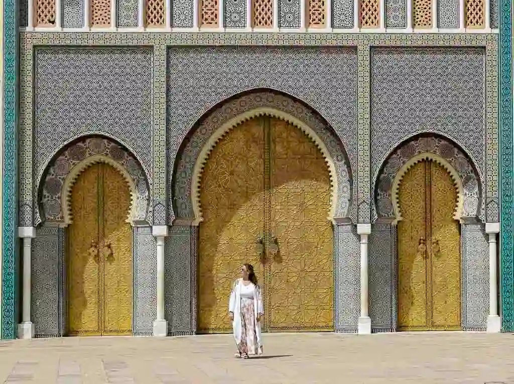 Royal Palace of Fes - Dressing modestly when visiting Morocco