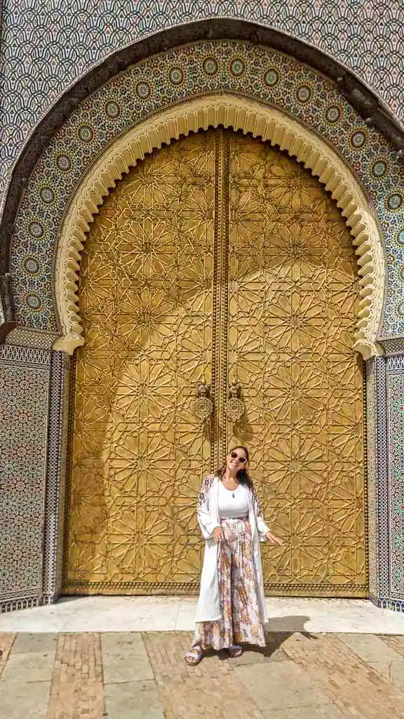 Visiting the Royal Palace of Fez - Is Fes safe for female travellers - Fes Instagram spots